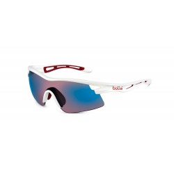 Lunettes solaires de sport Bollé Vortex Shiny White